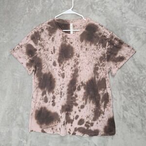 Lululemon Tie Dye Brown Size 12 Relaxed Fit‎ Viscose Polyester Stretch Soft